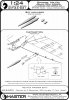 Master AM-24-021 Spitfire Mk.IXc - działka Hispano 20mm w osłonach (do modelu Airfix) 1/24